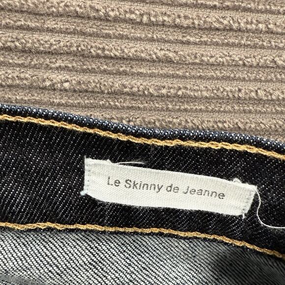 Frame Denim Le Skinny De Jeanne Low Rise Jeans Women 28 Cotton Blue Designer. - Picture 4 of 11